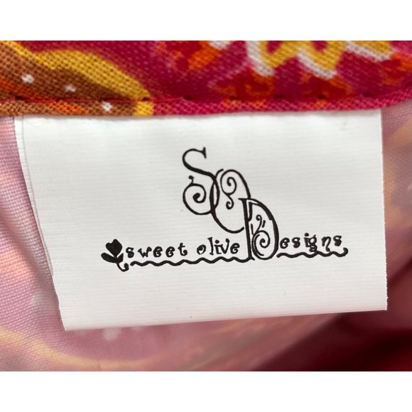 NWOT Sweet Olive Designs Paisley Print Quilted Lunchbox - Picture 6 of 6